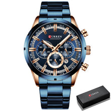 Load image into Gallery viewer, Full Steel Waterproof Mens Watch
